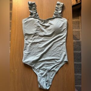 NWT - One Piece Swimsuit in Light Green